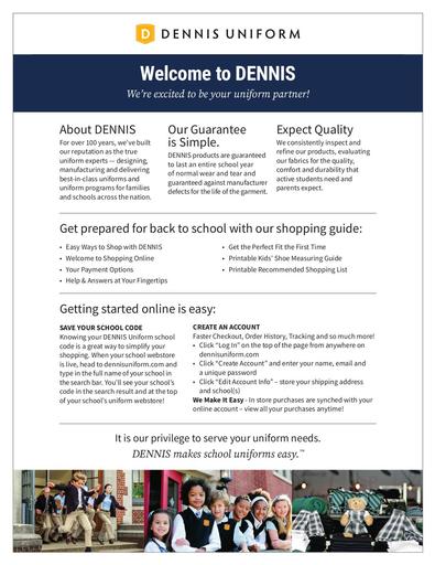 DENNIS Welcome Kit 2022