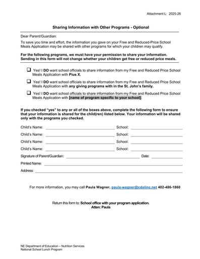 Sharing Info Waiver 25 26