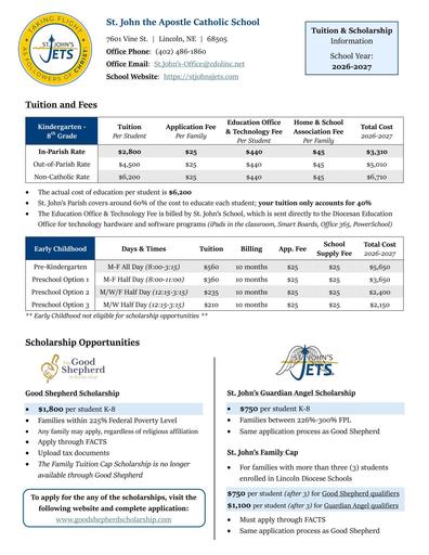 Tuition & Scholarships